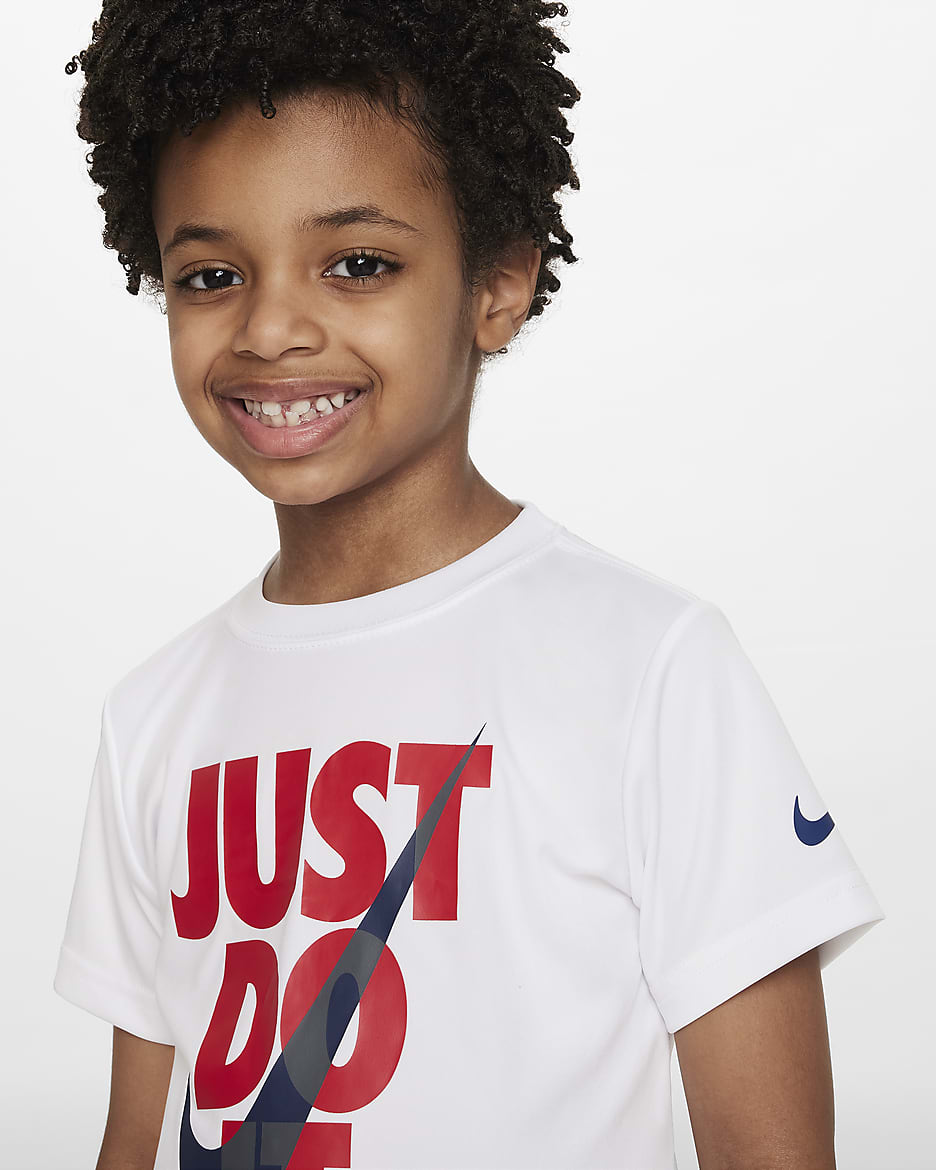 Nike Just Do It Little Kids Just Do It Dri FIT Shorts Set. Nike